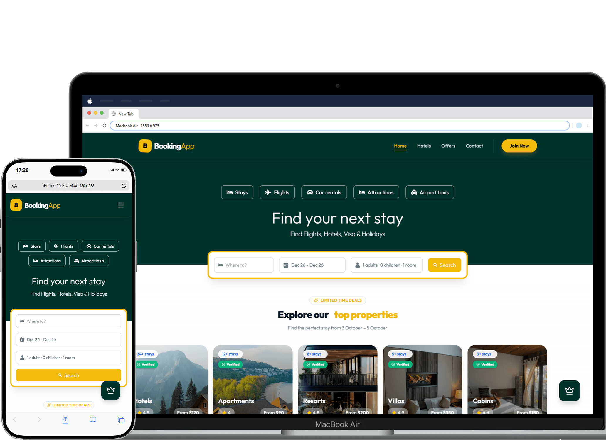 Hotel Booking Apps